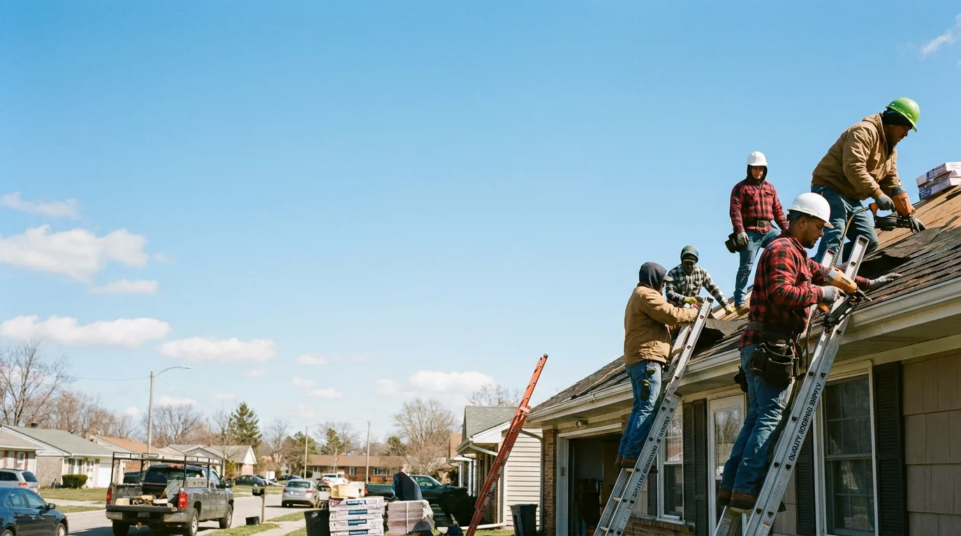 Roofing in Donnelsville, OH near me